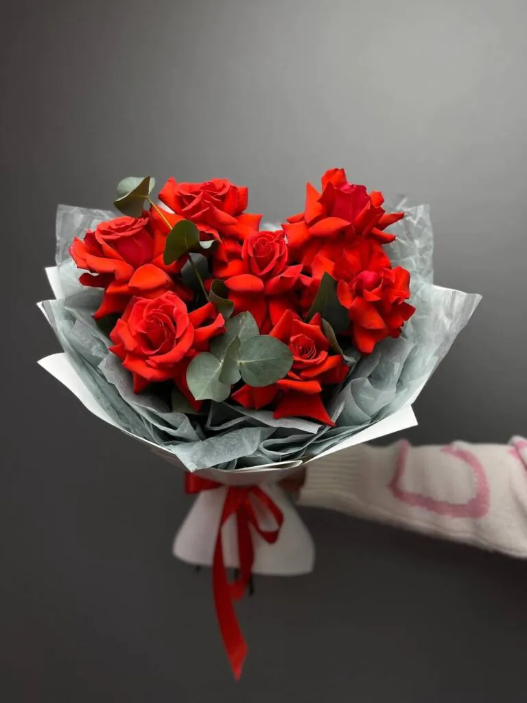 Букет «Red roses» (Размер S)