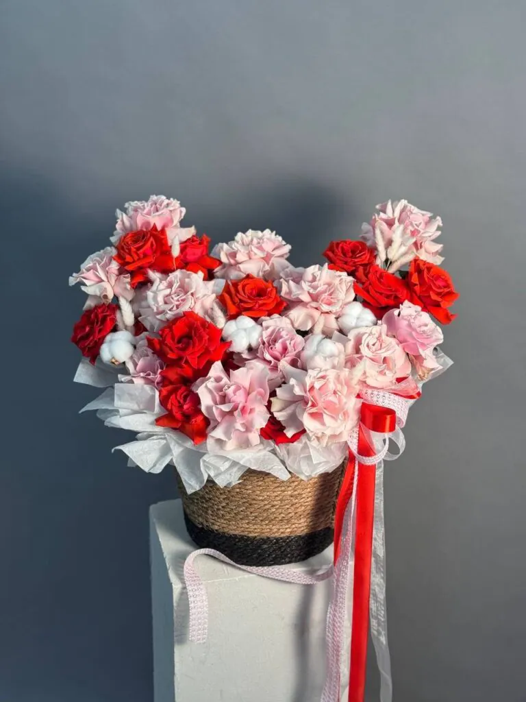 Корзина в стиле GFlowers №14 (Размер L)