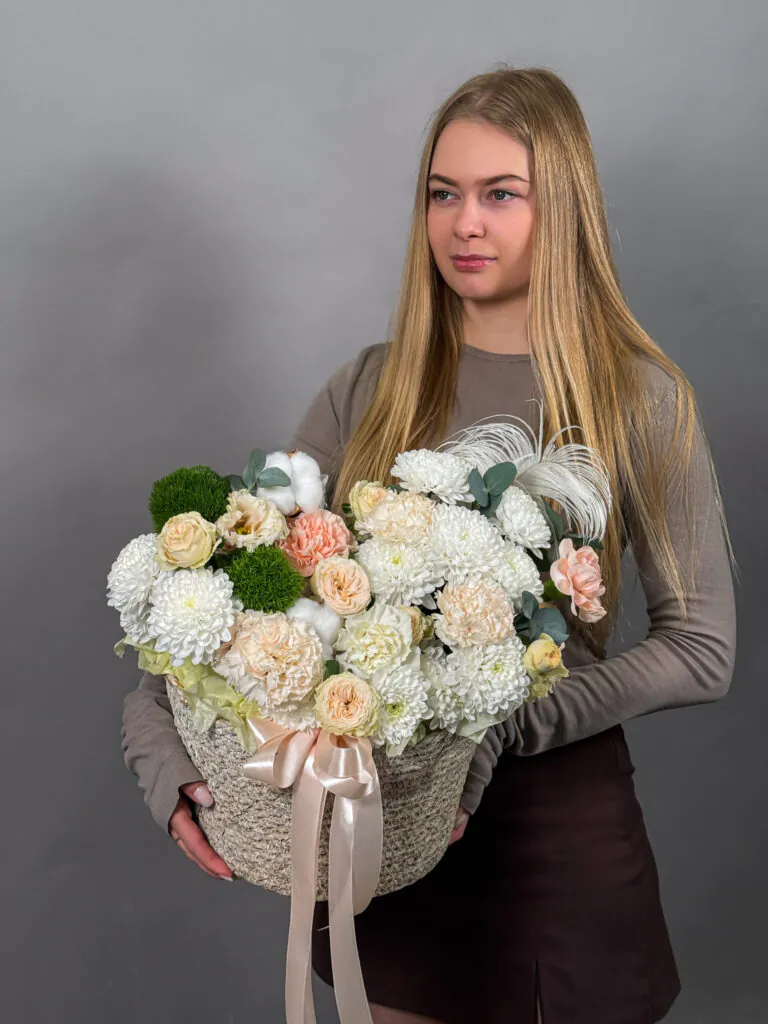 Кашпо «Цветочный минимализм» (Размер «L») — фото 2