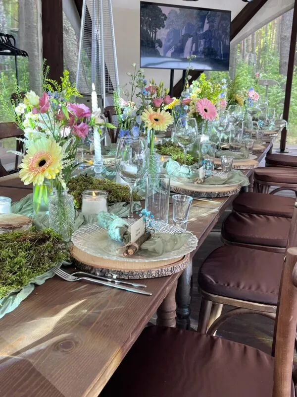 Свадьба Шатёр Море, оформление свадьбы — фото 24